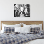 Toile NYC Skyline IX (Insitu(Chambre))