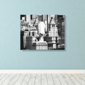 Toile NYC Skyline IX (Insitu (Plancher de Bois))