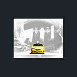 Toile Nyc Yellow Taxi Brooklyn Bridge Pop Art Photo<br><div class="desc">New York City Nyc Taxi jaune Brooklyn Bridge Pop Art Photo</div>