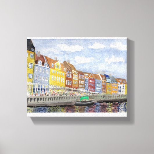 Toile Nyhavn, Copenhague (Recto)