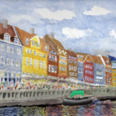 Toile Nyhavn, Copenhague