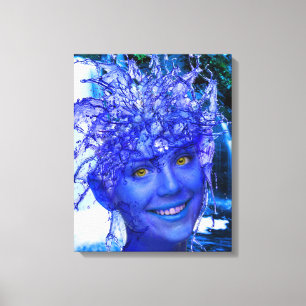 Toile Nymphe de l'eau