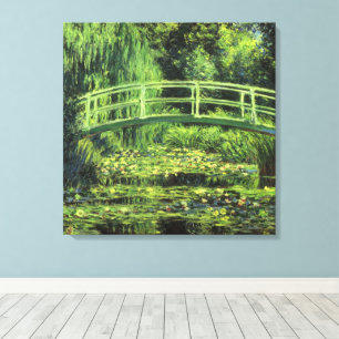 Toile Nymphéas blancs par Claude Monet, Art Vintage