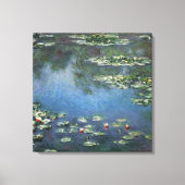 Toile Nymphéas par Claude Monet, Fleurs Vintage (Recto)