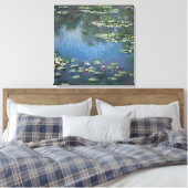 Toile Nymphéas par Claude Monet, Fleurs Vintage (Insitu(Chambre))