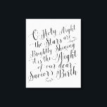 Toile O Holy Night | Panneau Lettré Noël<br><div class="desc">O Holy Night | Panneau Lettré Noël</div>