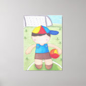 Toile O Menino de Boné e a Bola (Recto)