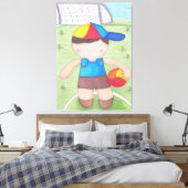 Toile O Menino de Boné e a Bola (Insitu(Chambre))