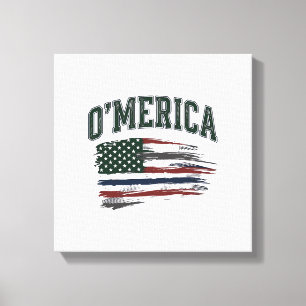 Toile O’Merica Chemise Drapeau Détresse Vintage Design_1