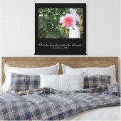 Toile O pour une vie de sensations (citations de Keats) (Insitu(Chambre))