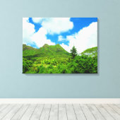 TOILE OAHU HAWAII #10 (Insitu (Plancher de Bois))