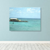 TOILE OAHU HAWAII #15 CANVAS (Insitu (Plancher de Bois))