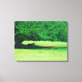 TOILE OAHU HAWAII #18 CANVAS (Recto)