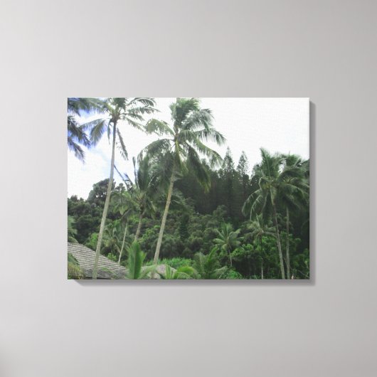 TOILE OAHU HAWAII #19 CANVAS (Recto)