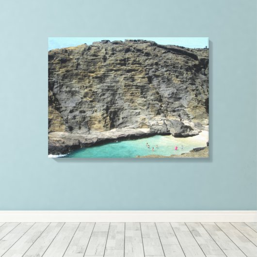 TOILE OAHU HAWAII #25 CANVAS (Insitu (Plancher de Bois))