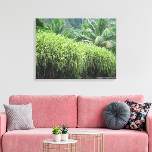 TOILE OAHU HAWAII #2 CANVAS (Insitu(Salon))