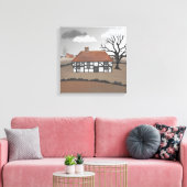 Toile Oak Tree Manor (Insitu(Salon))