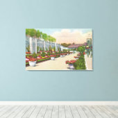 Toile Oakes Garden Theatre Terrasse inférieure (Insitu (Plancher de Bois))