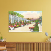 Toile Oakes Garden Theatre Terrasse inférieure (Insitu(Salon))