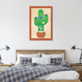 Toile Oasis de Cactus (Insitu(Chambre))
