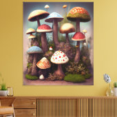 Toile Oasis de champignons (Insitu(Salon))