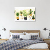 Toile Oasis intérieure | Lineup Plante (Insitu(Chambre))