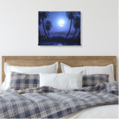 Toile Oasis (Lune Bleue) (Insitu(Chambre))