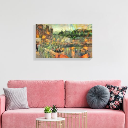 Toile Oban impressionistic (Insitu(Salon))