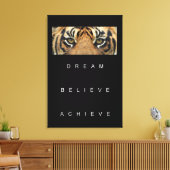 Toile Objectif de succès Motivational Citations tendance (Insitu(Salon))