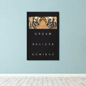 Toile Objectif de succès Motivational Citations tendance (Insitu (Plancher de Bois))