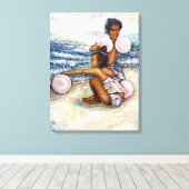 Toile Obsédés par la conquête de l'impossible (Insitu (Plancher de Bois))