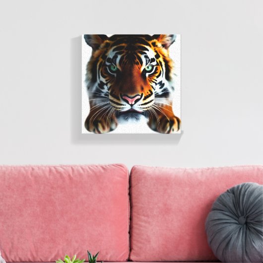 Toile Observation de Tigre (Insitu(Salon))