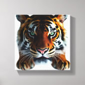 Toile Observation de Tigre (Recto)