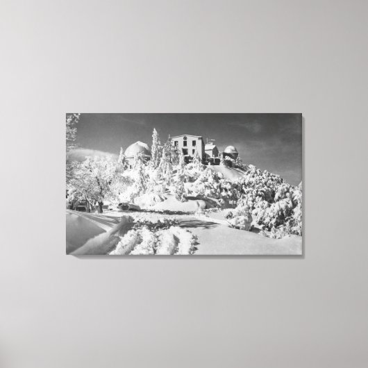 Toile Observatoire Mount Hamilton, Californie Lick (Recto)