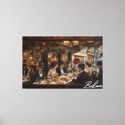 Toile Occupation Opus, by artist Bella Catza (Recto)