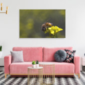 Toile Occupé comme une abeille (Insitu(Salon))