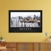Toile Occupy : Citation inspirante (Insitu(Salon))