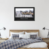 Toile Occupy : Citation inspirante (Insitu(Chambre))