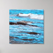 Toile Océan Bleu (Recto)