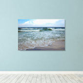 Toile Océan bleu clair 1 (Insitu (Plancher de Bois))