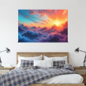 Toile Océan Céleste (Insitu(Chambre))