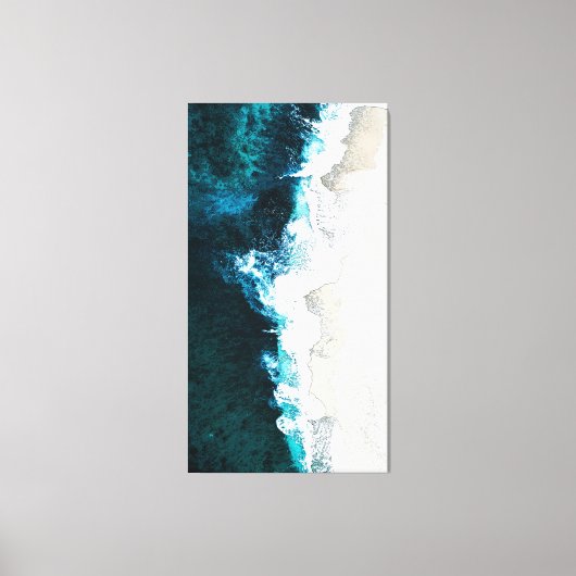 Toile Océan et plage (Recto)