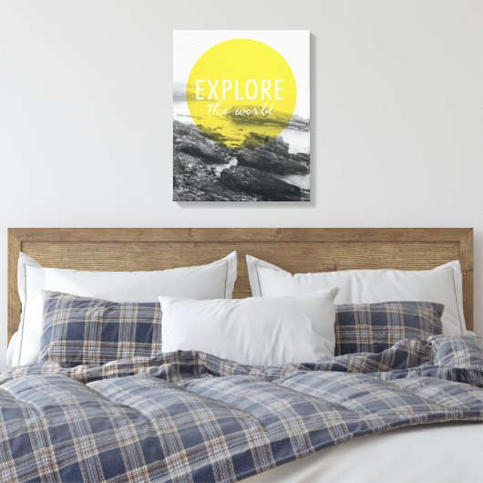 Toile Océan | Explorer La Devis Mondiale (Insitu(Chambre))