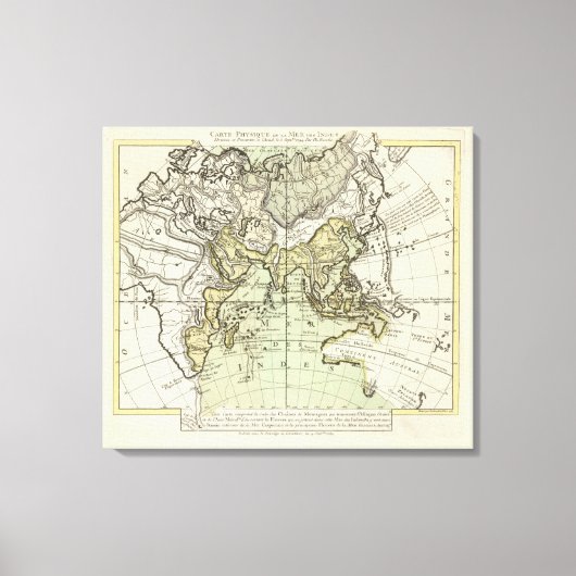 Toile Océan Indien (Recto)