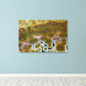 Toile Océan Jasper de couleur jaune (Insitu (Plancher de Bois))