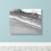 Toile Océan noir et blanc (Insitu (Plancher de Bois))