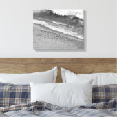 Toile Océan noir et blanc (Insitu(Chambre))