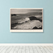 Toile Océan, promontoires de Cliff House Rocks (Insitu (Plancher de Bois))