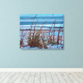 Toile Ocean Sand Dunes Canvas (Insitu (Plancher de Bois))