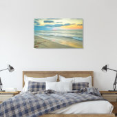 Toile Ocean Sunset 0735 Art (Insitu(Chambre))